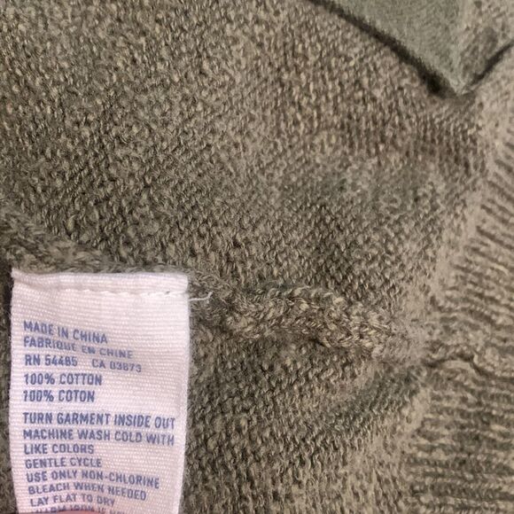 American Eagle Women’s Olive Green Cardigan Sweater Size Small - Picture 6 of 6